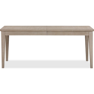 Camden Two Drawer Extendable Dining Table in Chai