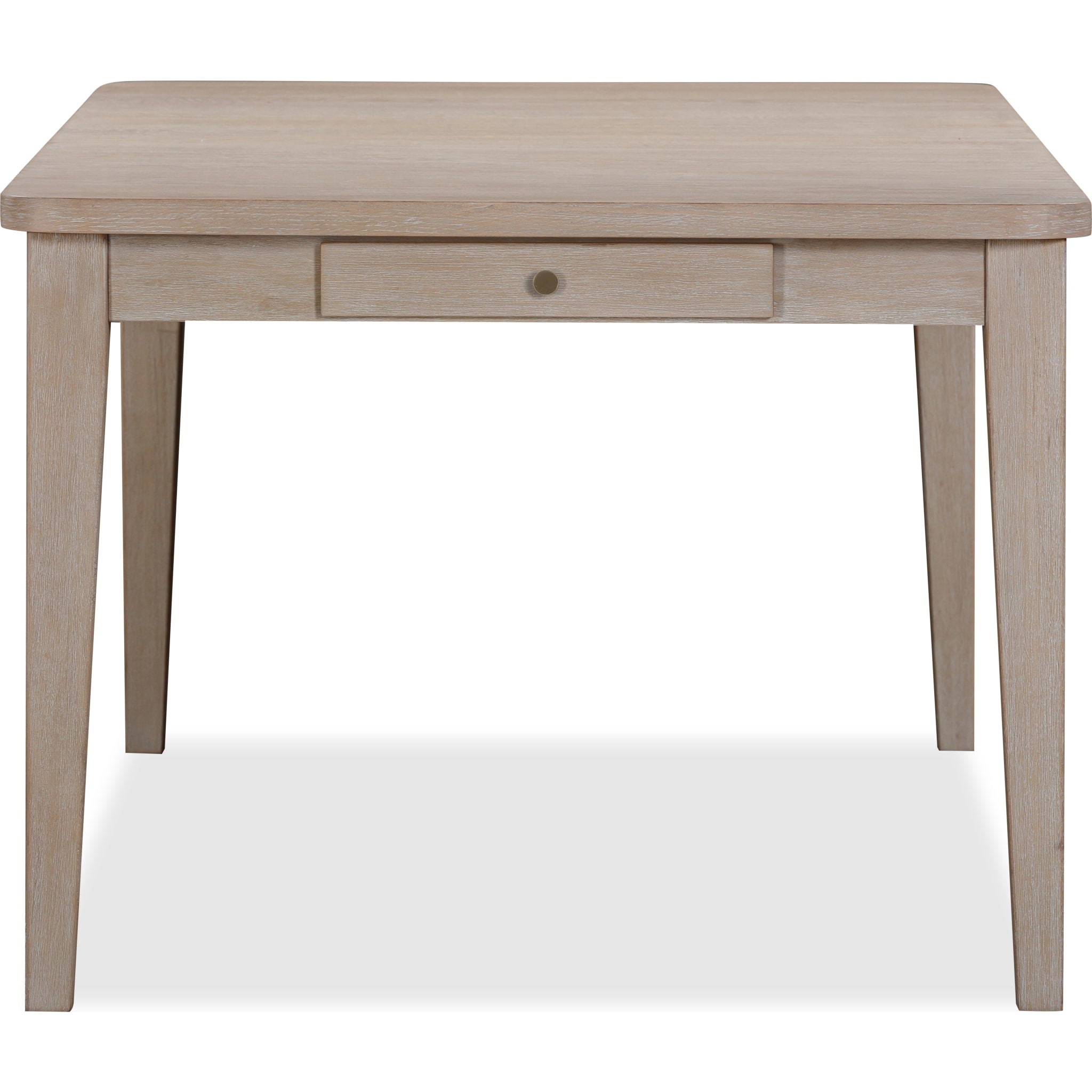 Camden Two Drawer Extendable Dining Table in Chai