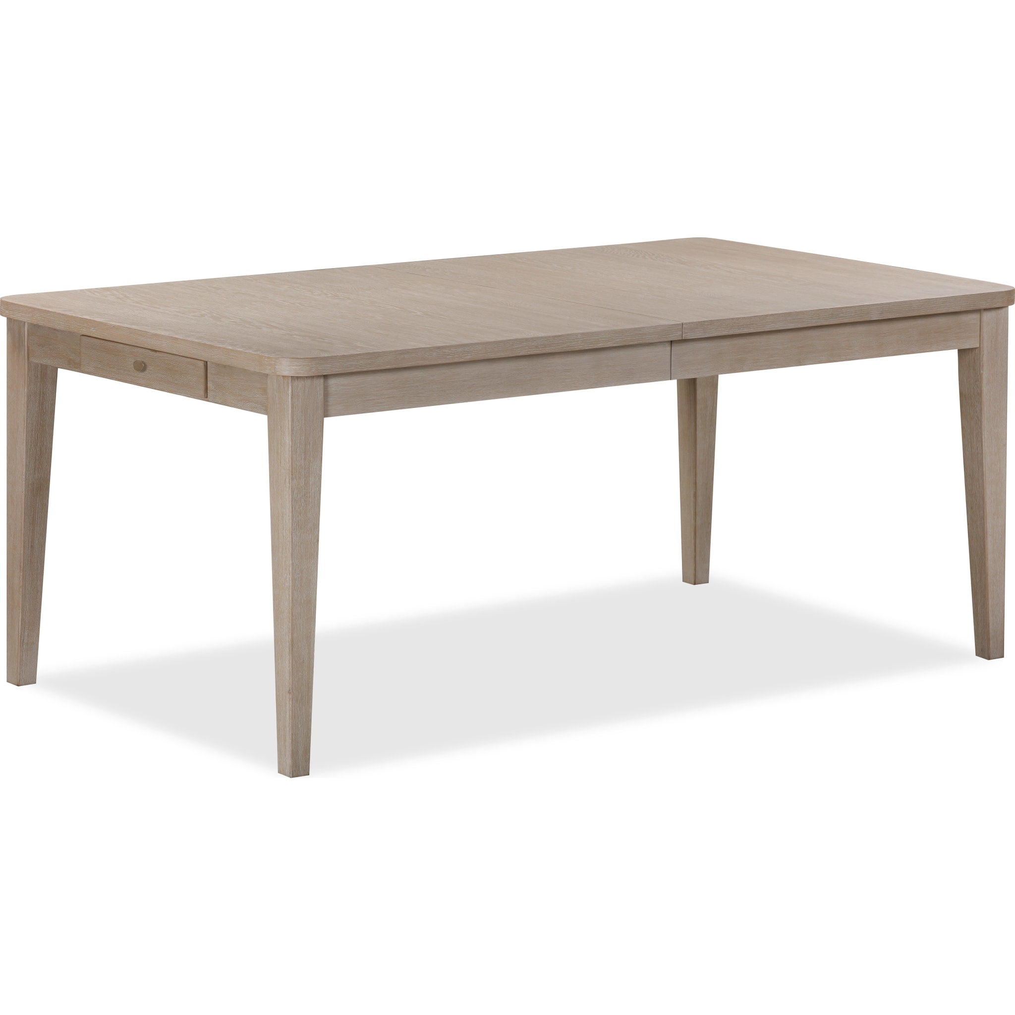 Camden Two Drawer Extendable Dining Table in Chai