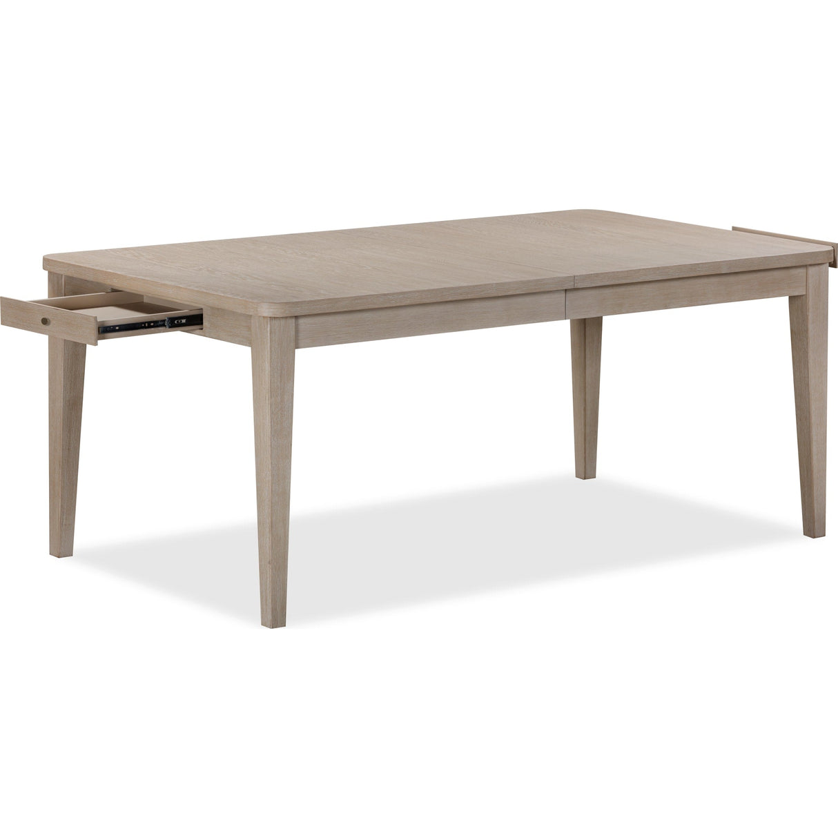 Camden Two Drawer Extendable Dining Table in Chai