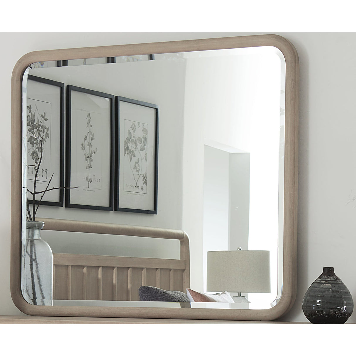 Camden Wall or Dresser Mirror in Chai