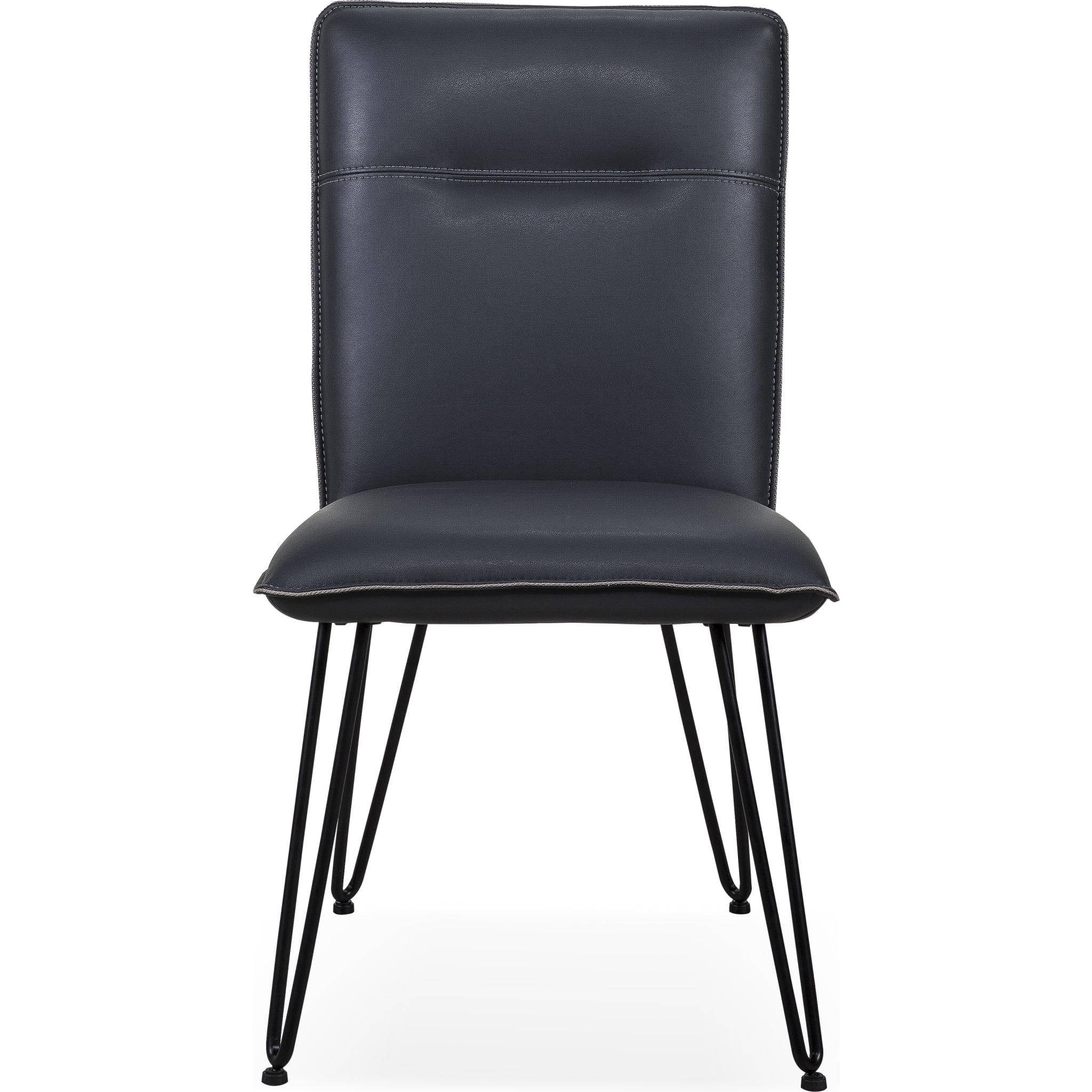 Demi Hairpin Leg Modern Dining Chair in Cobalt