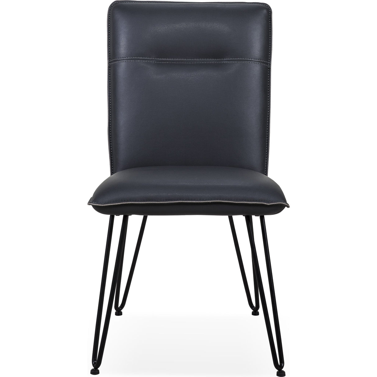 Demi Hairpin Leg Modern Dining Chair in Cobalt