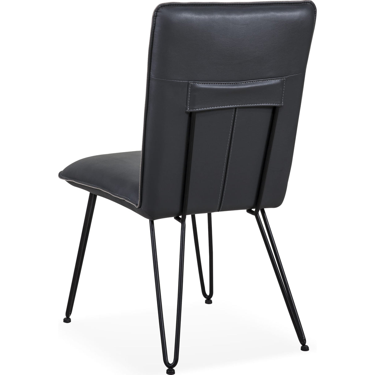 Demi Hairpin Leg Modern Dining Chair in Cobalt