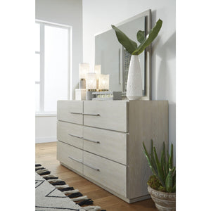 Destination Six Drawer Dresser in Cotton Grey (2024)