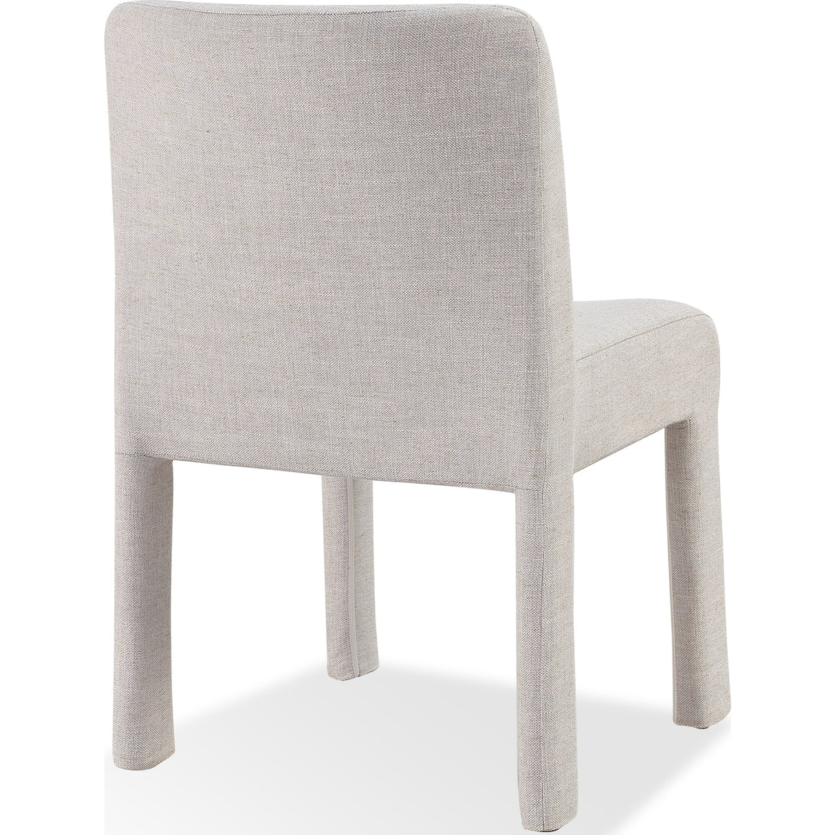 Devon Fully Upholstered Dining Chair in Turtle Dove Linen