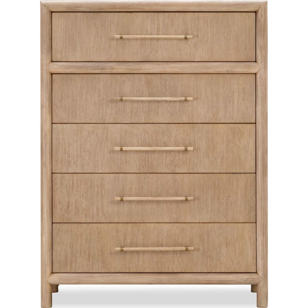Dorsey Five Drawer Chest in Granola
