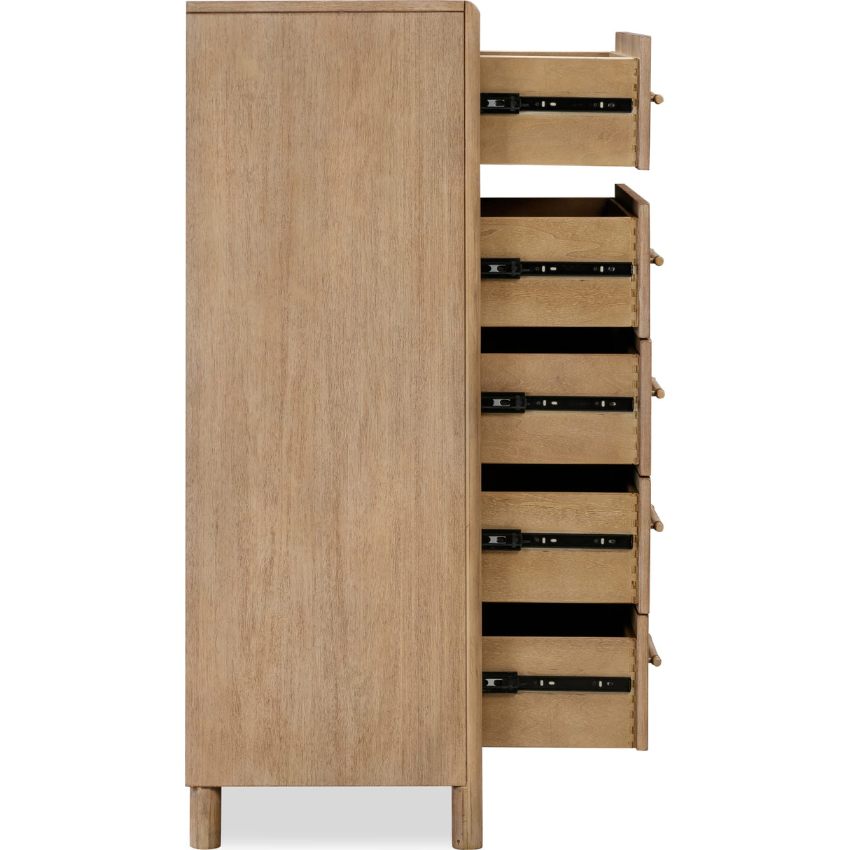 Dorsey Five Drawer Chest in Granola