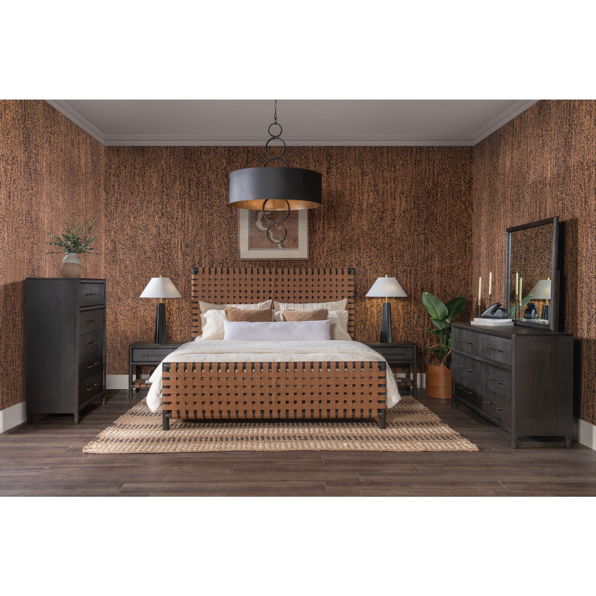 Dorsey Six Drawer Dresser in Basalt Grey