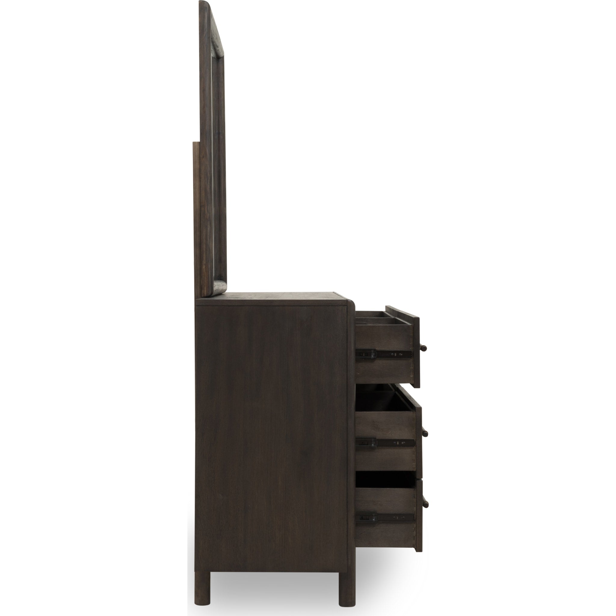 Dorsey Six Drawer Dresser in Basalt Grey