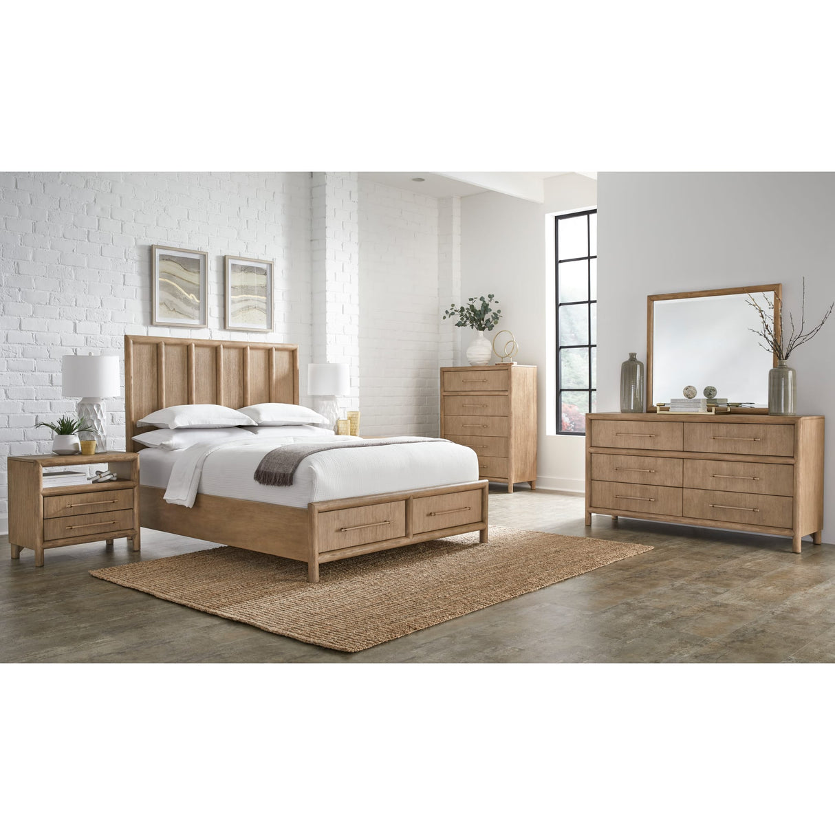 Dorsey Six Drawer Dresser in Granola