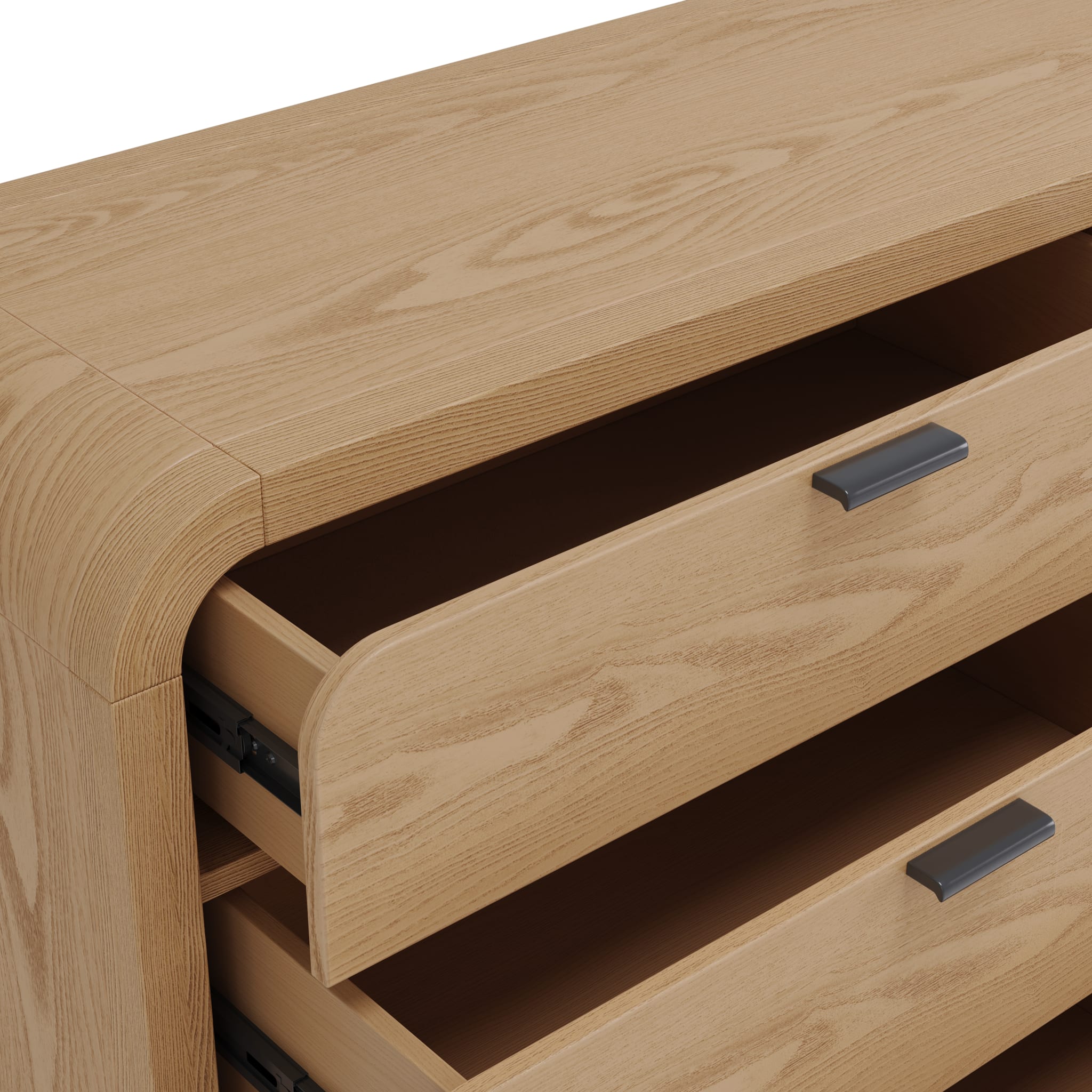 Drake 2-Drw Nightstand W/USB - Timber