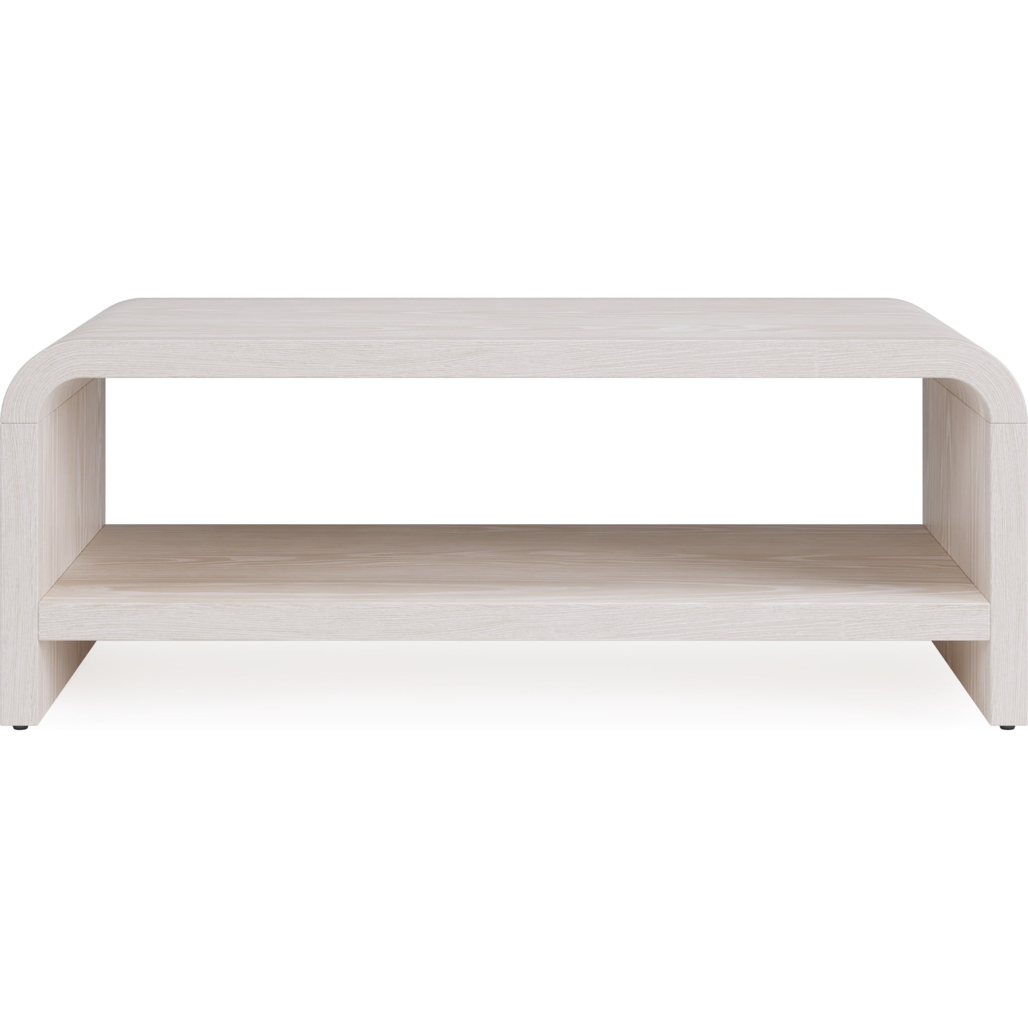 Drake Ash Wood Coffee Table in Sugar