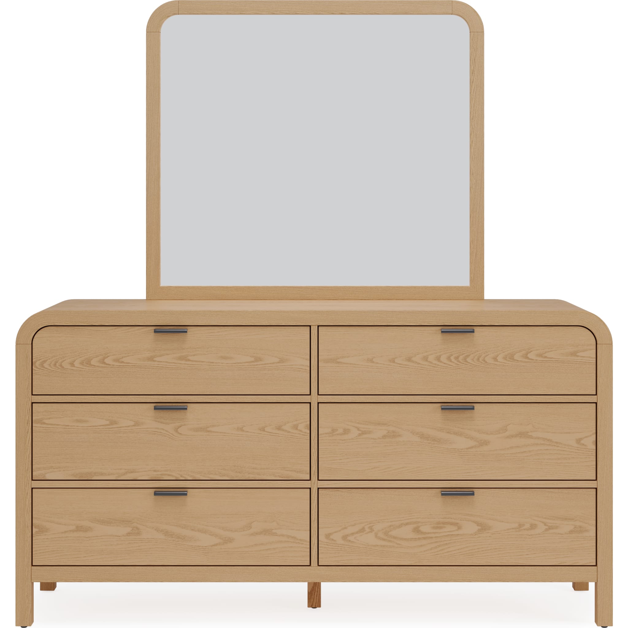 Drake Dresser Mirror - Timber