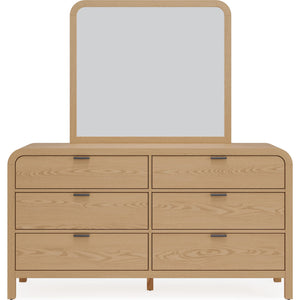 Drake Dresser Mirror - Timber