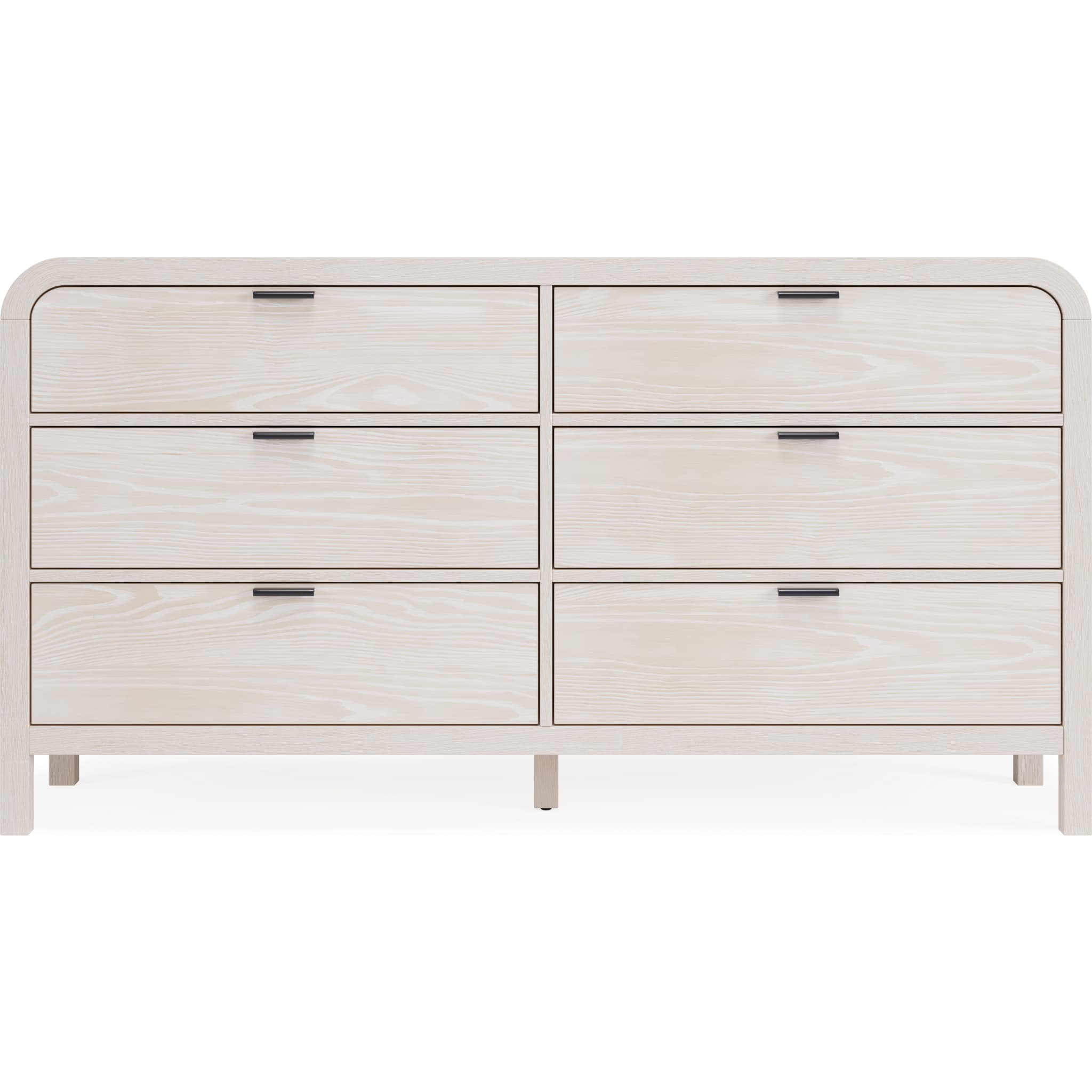 Drake Six Drawer Dresser in Sugar
