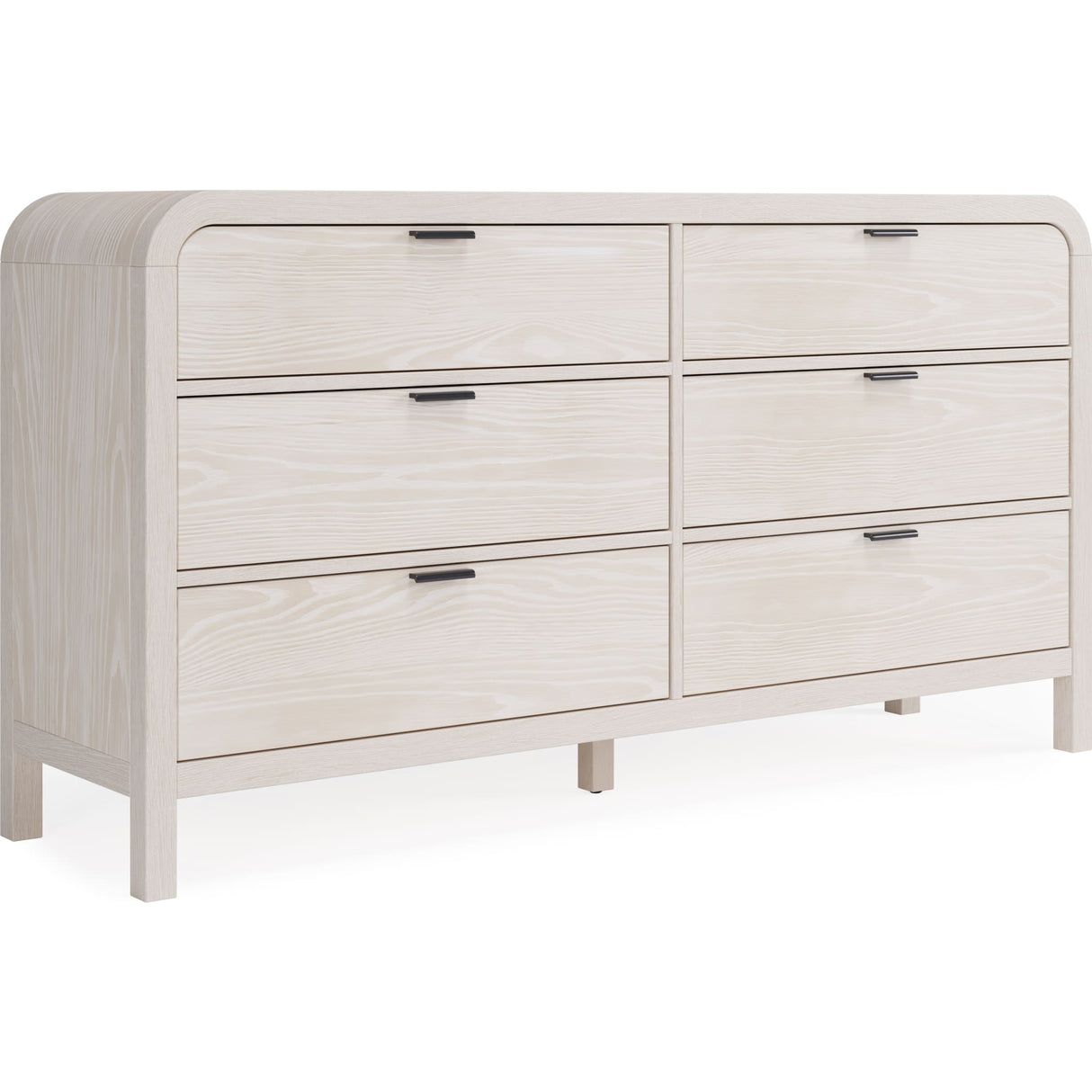 Drake Six Drawer Dresser in Sugar
