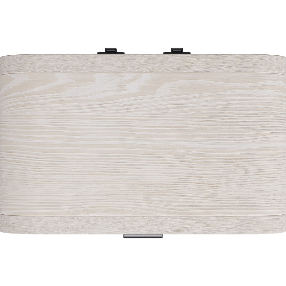 Drake Two Drawer USB-Charging Nightstand in Sugar