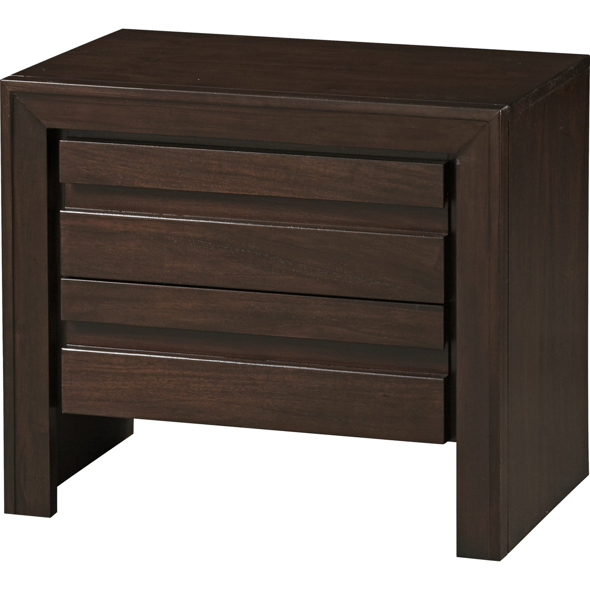 Element Nightstand in Chocolate Brown