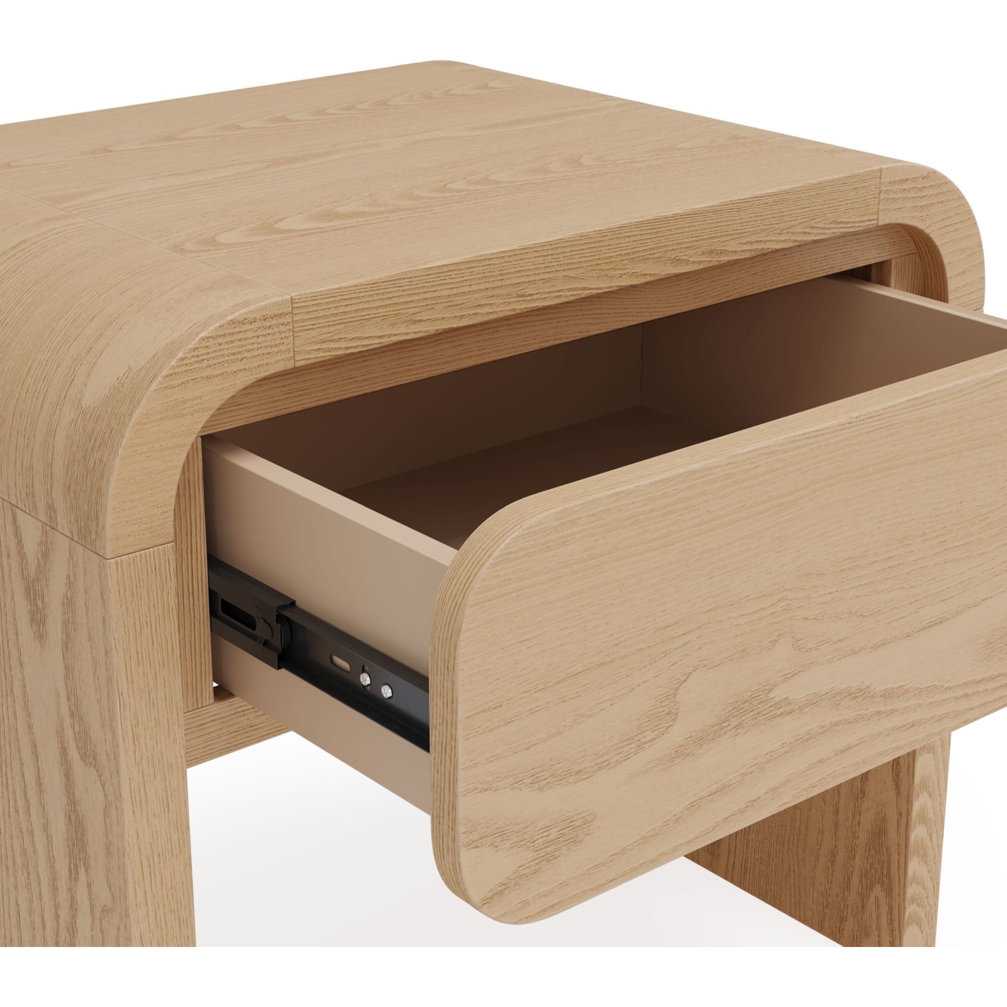 Elora 1-Drw Nightstand - Timber