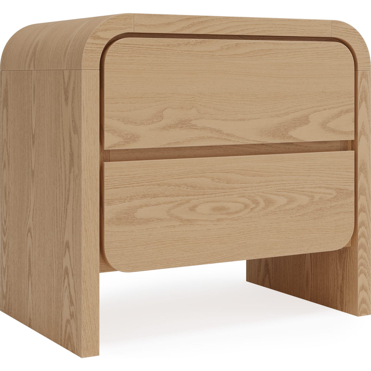 Elora 2-Drw Nightstand - Timber