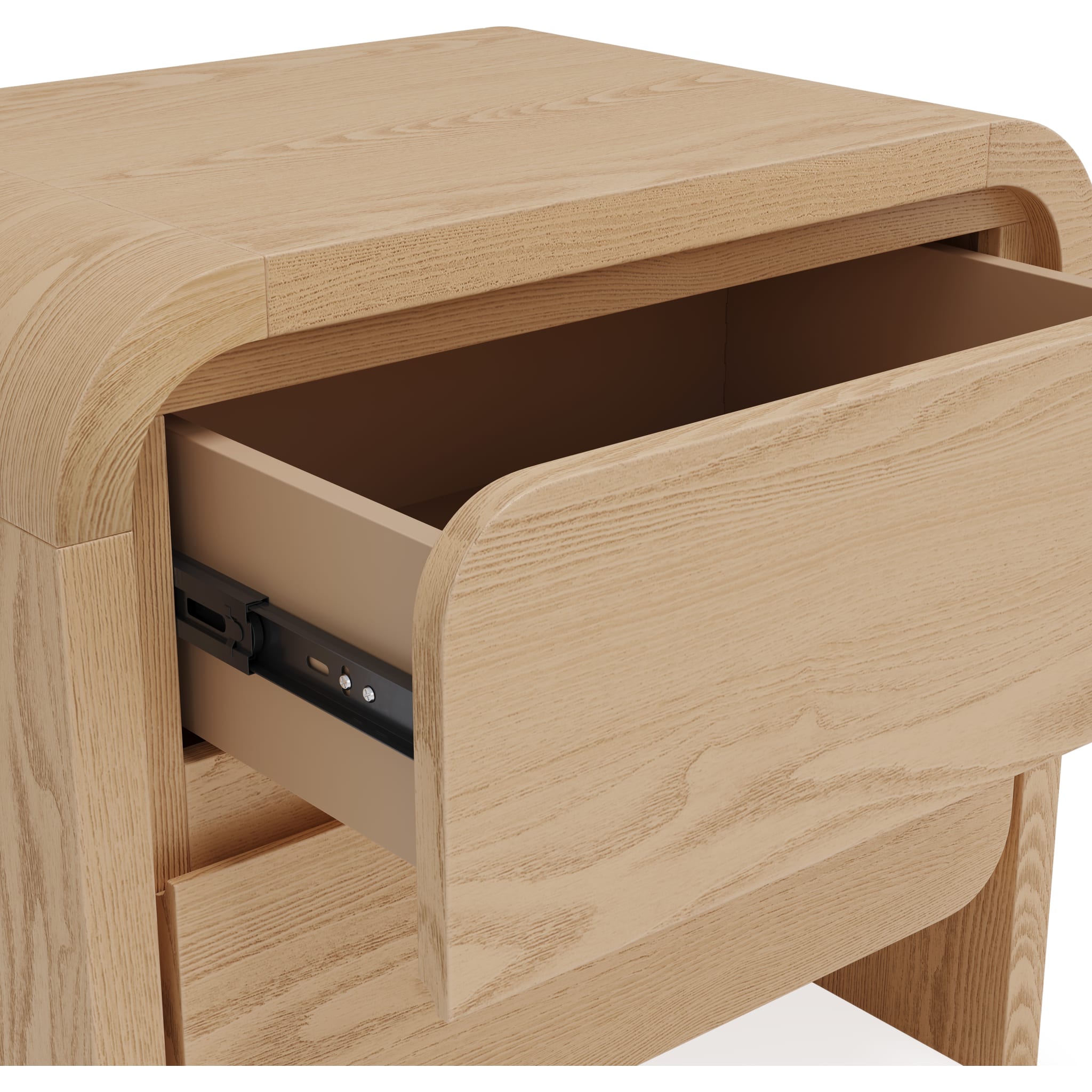 Elora 2-Drw Nightstand - Timber