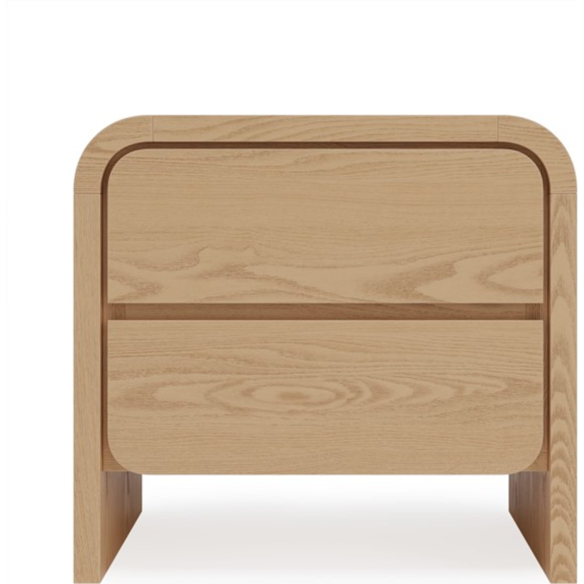 Elora 2-Drw Nightstand - Timber