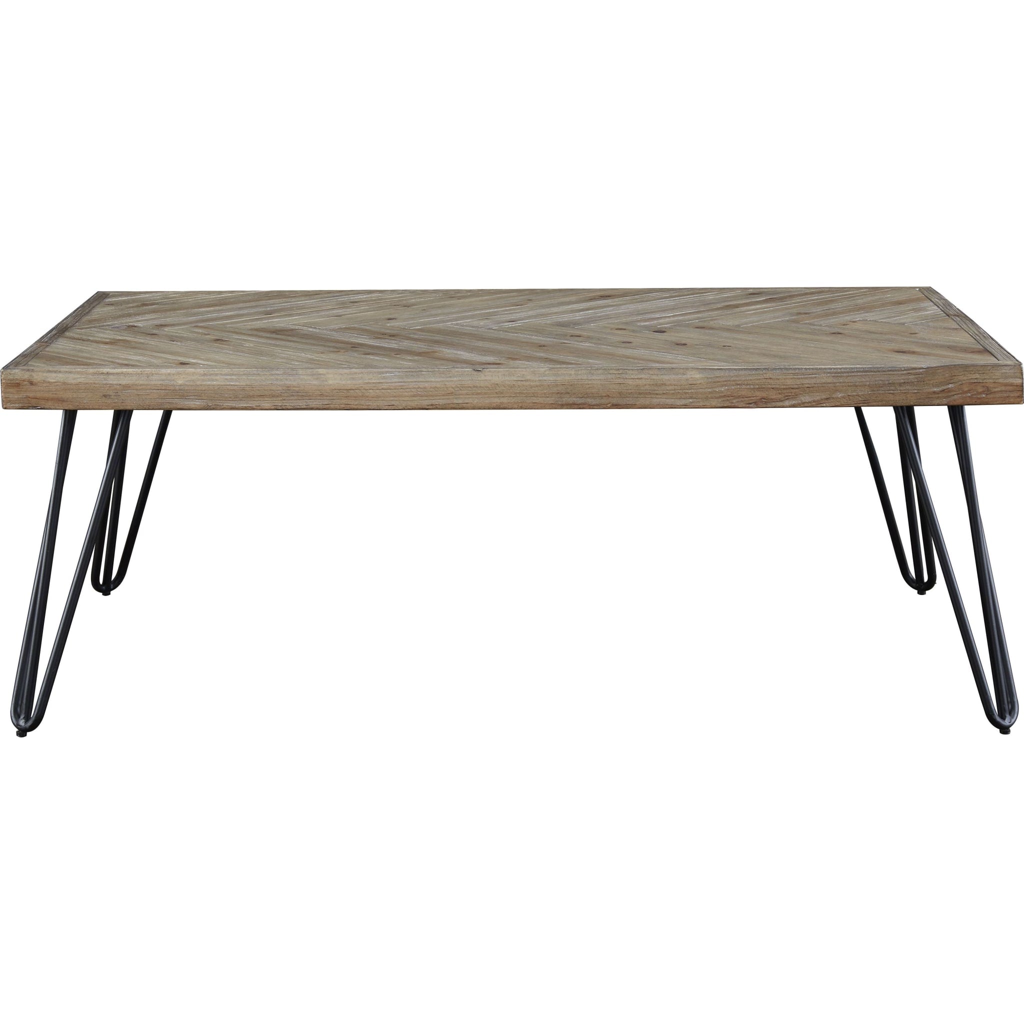Everson Solid Fir Coffee Table in Sand Dollar