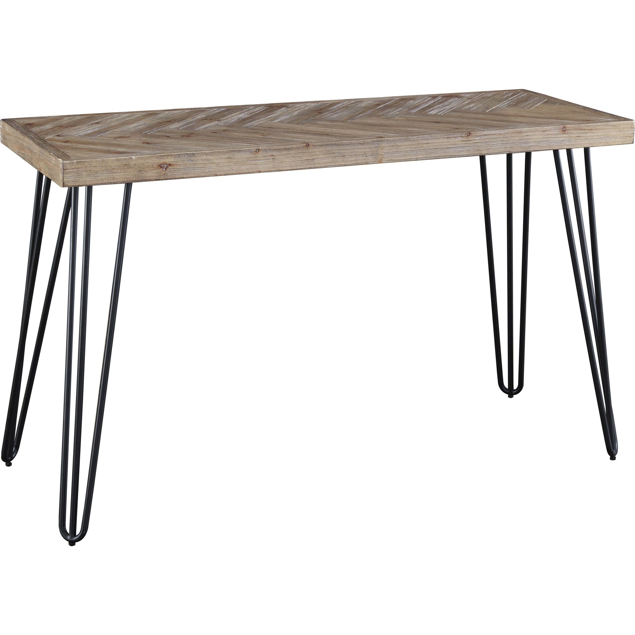 Everson Solid Fir Console Table in Sand Dollar