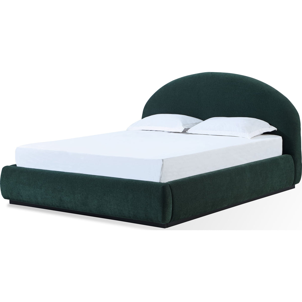 Flex Upholstered Bed in Emerald Chenille (2026)