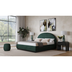 Flex Upholstered Bed in Emerald Chenille (2026)