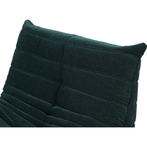 Flex Upholstered Lounge Chair in Emerald Chenille