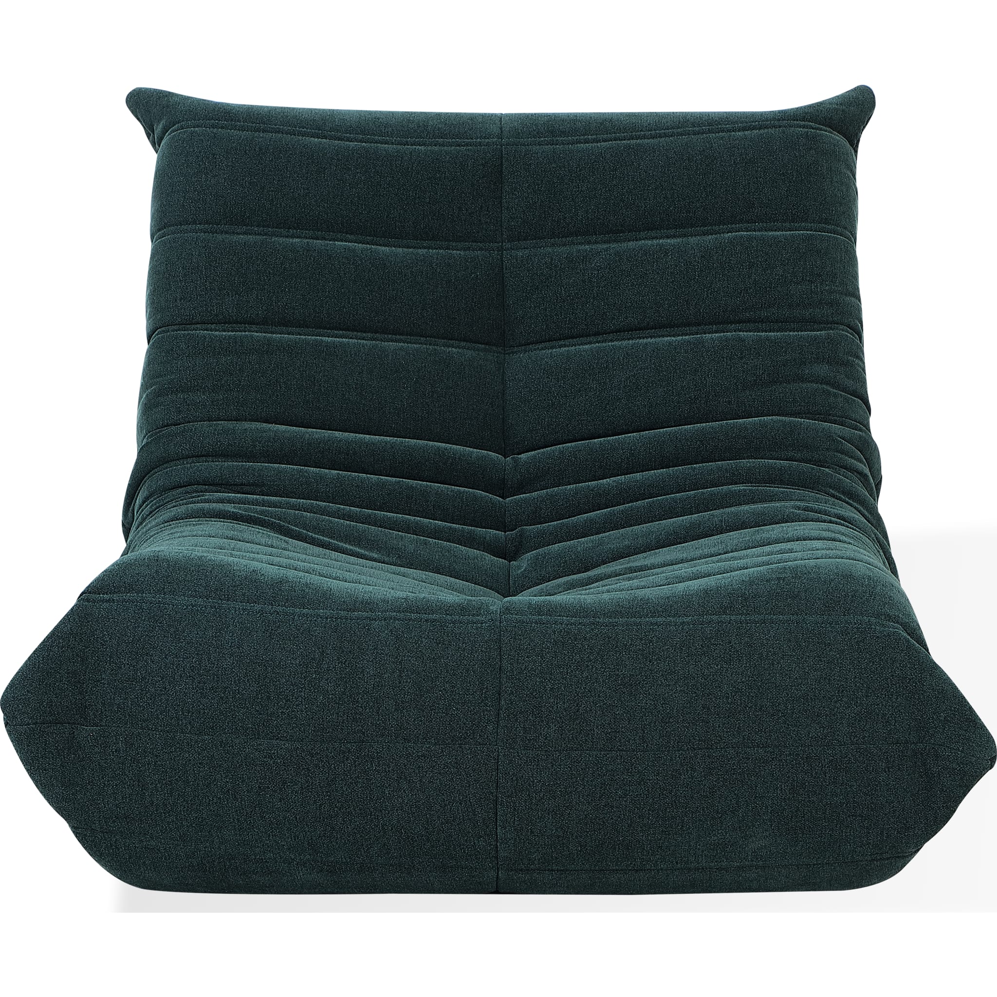 Flex Upholstered Lounge Chair in Emerald Chenille
