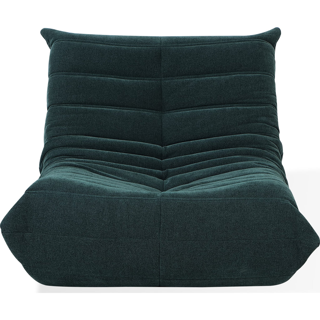 Flex Upholstered Lounge Chair in Emerald Chenille