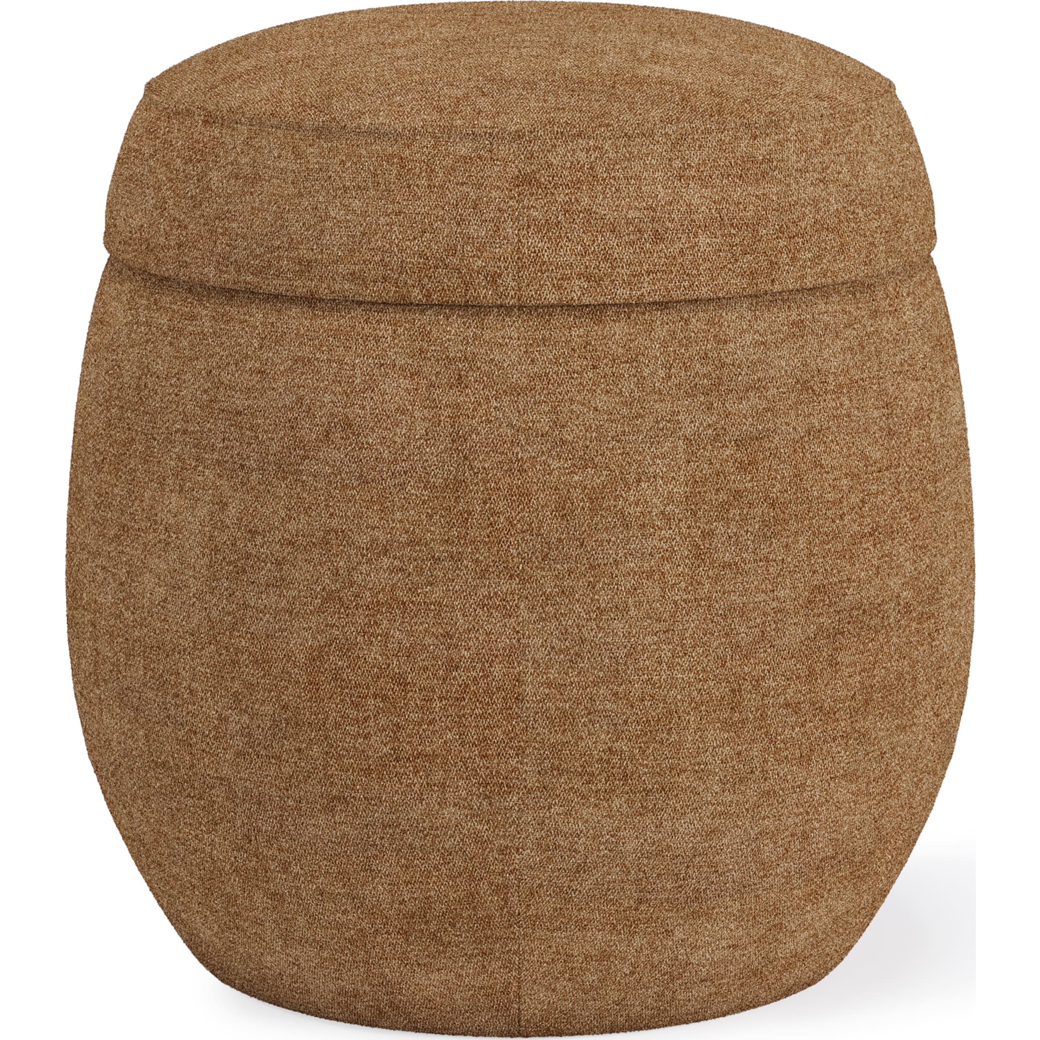 Flex Upholstered Ottoman in Porcini Chenille