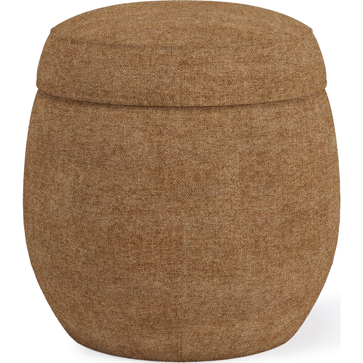 Flex Upholstered Ottoman in Porcini Chenille