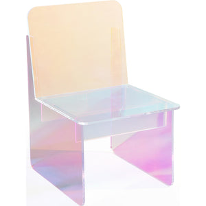 Fomo Iridescent Acrylic Accent Chair