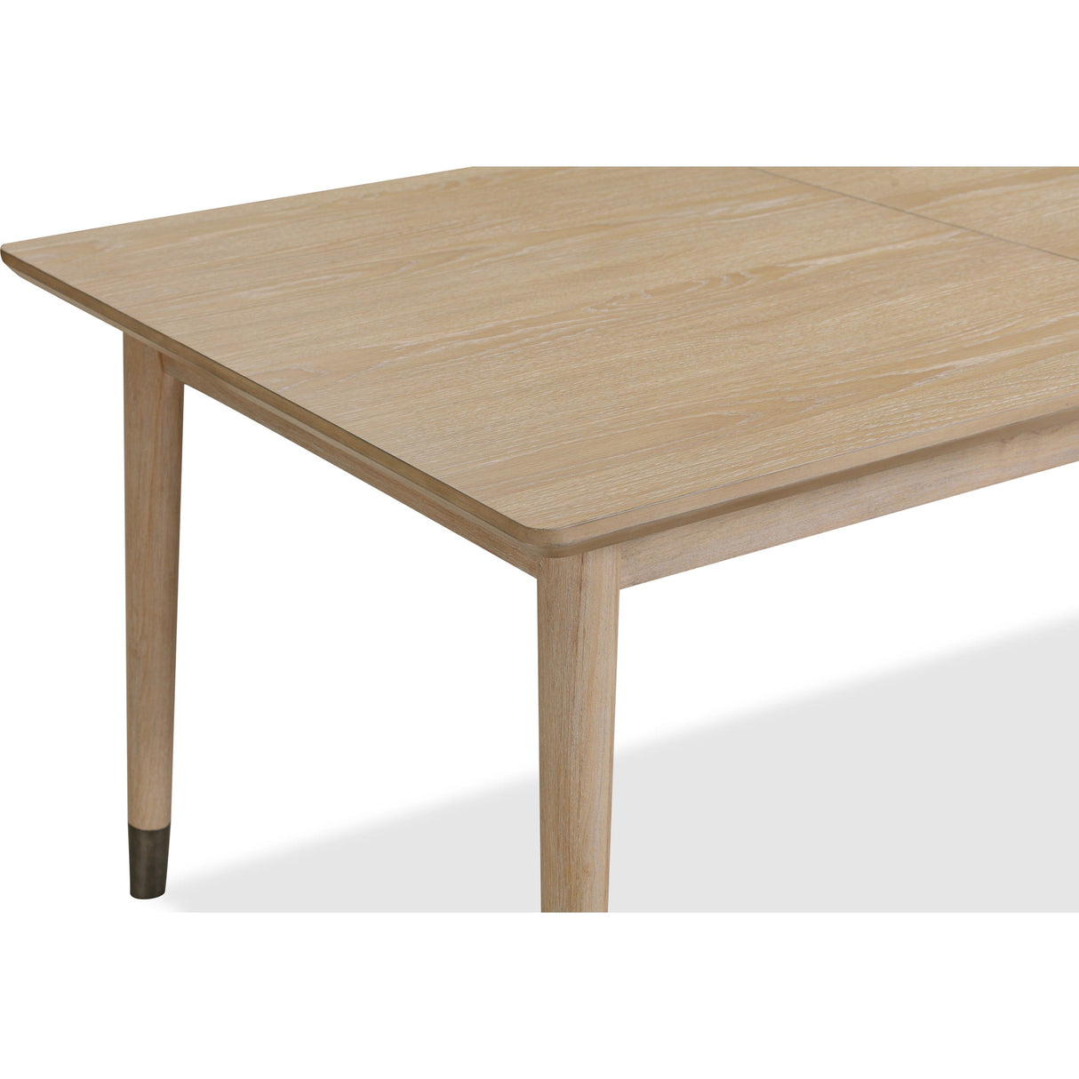Franklin Extendable White Oak Dining Table in Au Natural