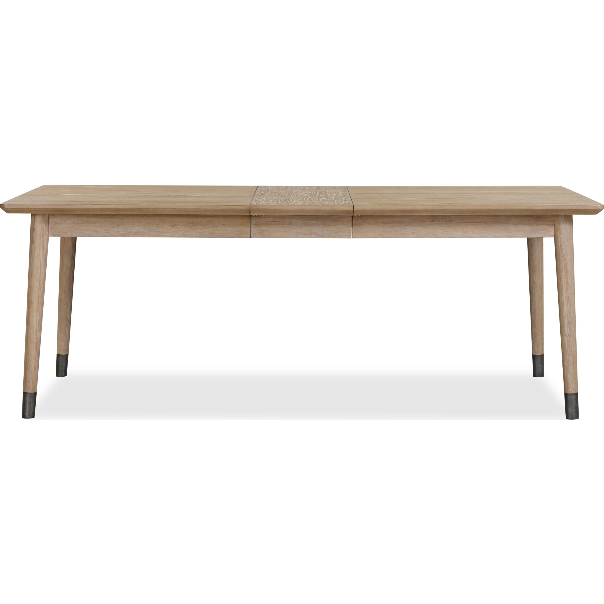 Franklin Extendable White Oak Dining Table in Au Natural