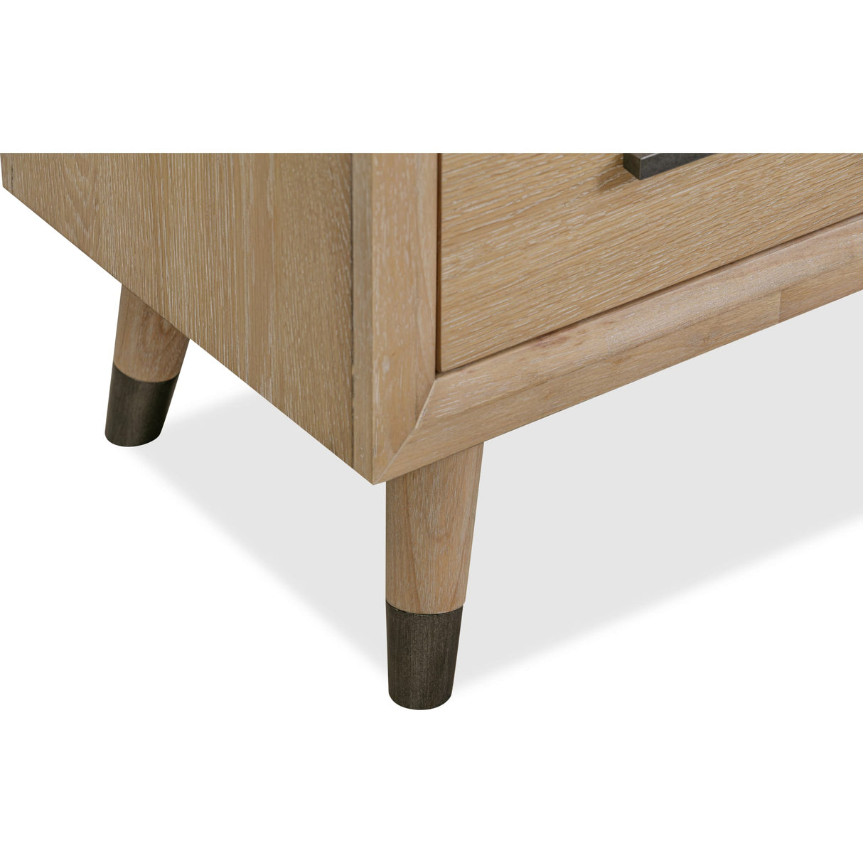 Franklin Three Drawer Two Door White Oak Sideboard in Au Natural