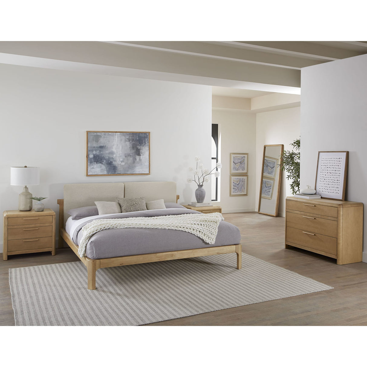 Furano Floor Mirror in Ginger