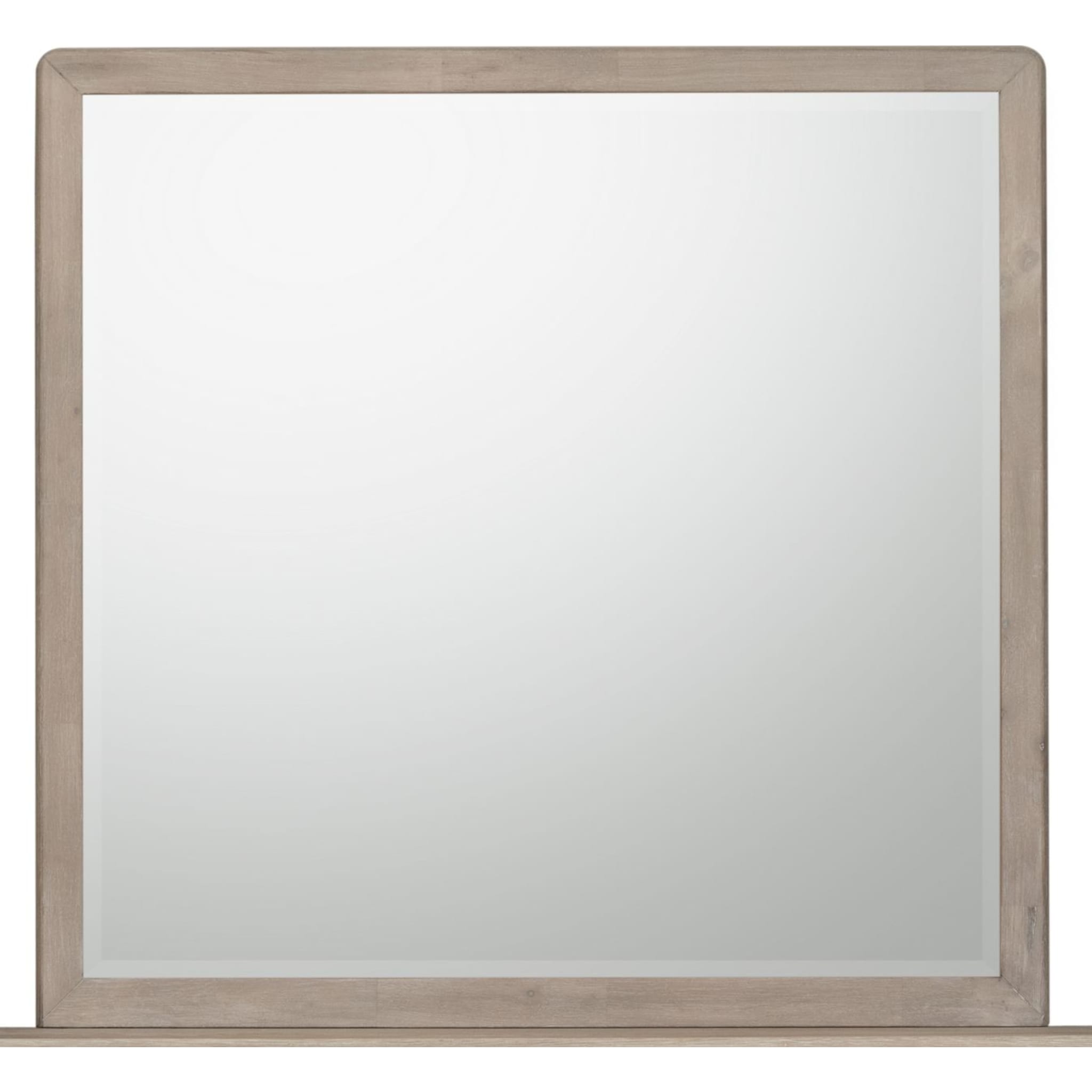 Gardenia Beveled Glass Wall or Dresser Mirror in Chai