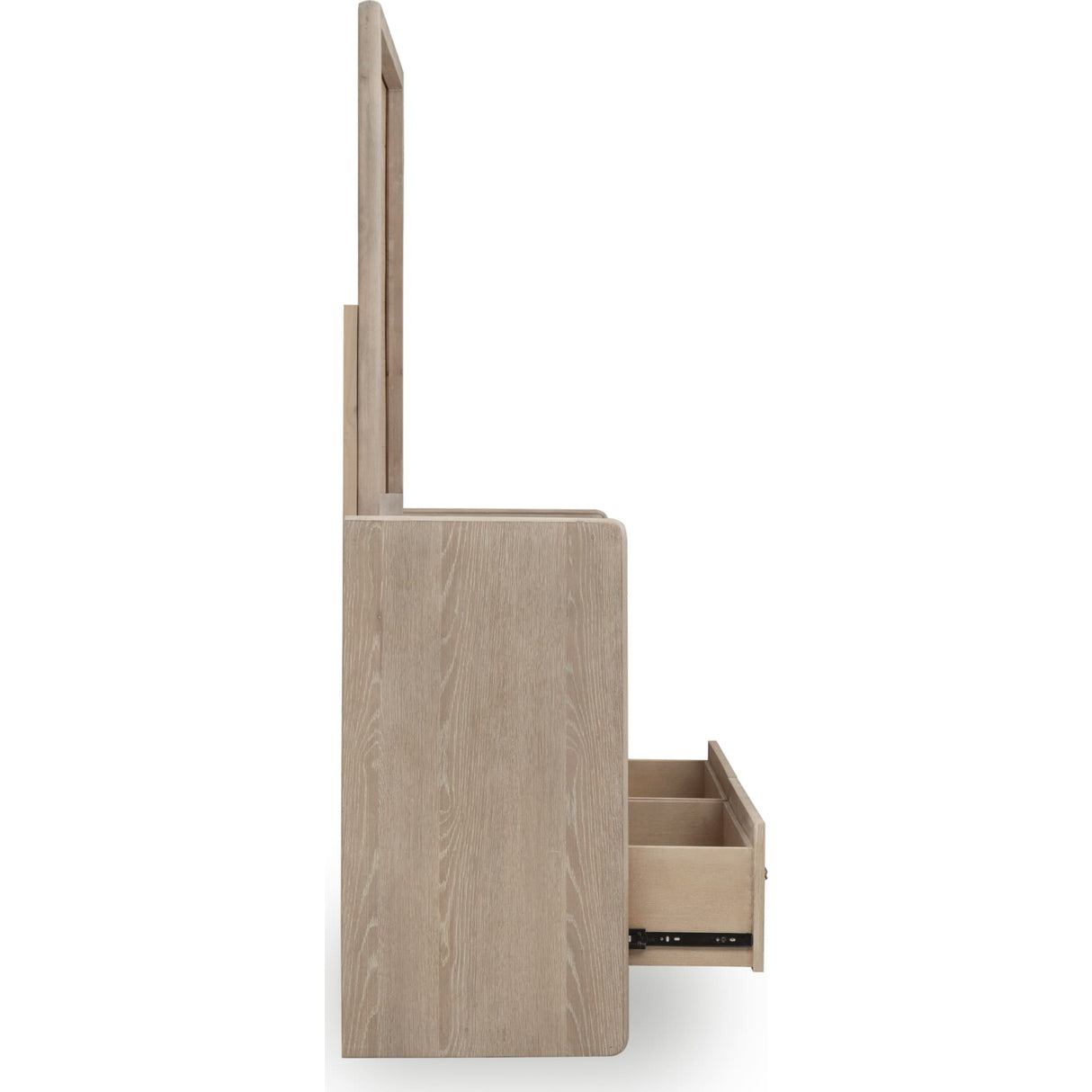 Gardenia Six Drawer Oak Wood Dresser in Chai