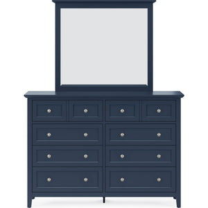 Grace Eight Drawer Dresser in Blueberry (2024)