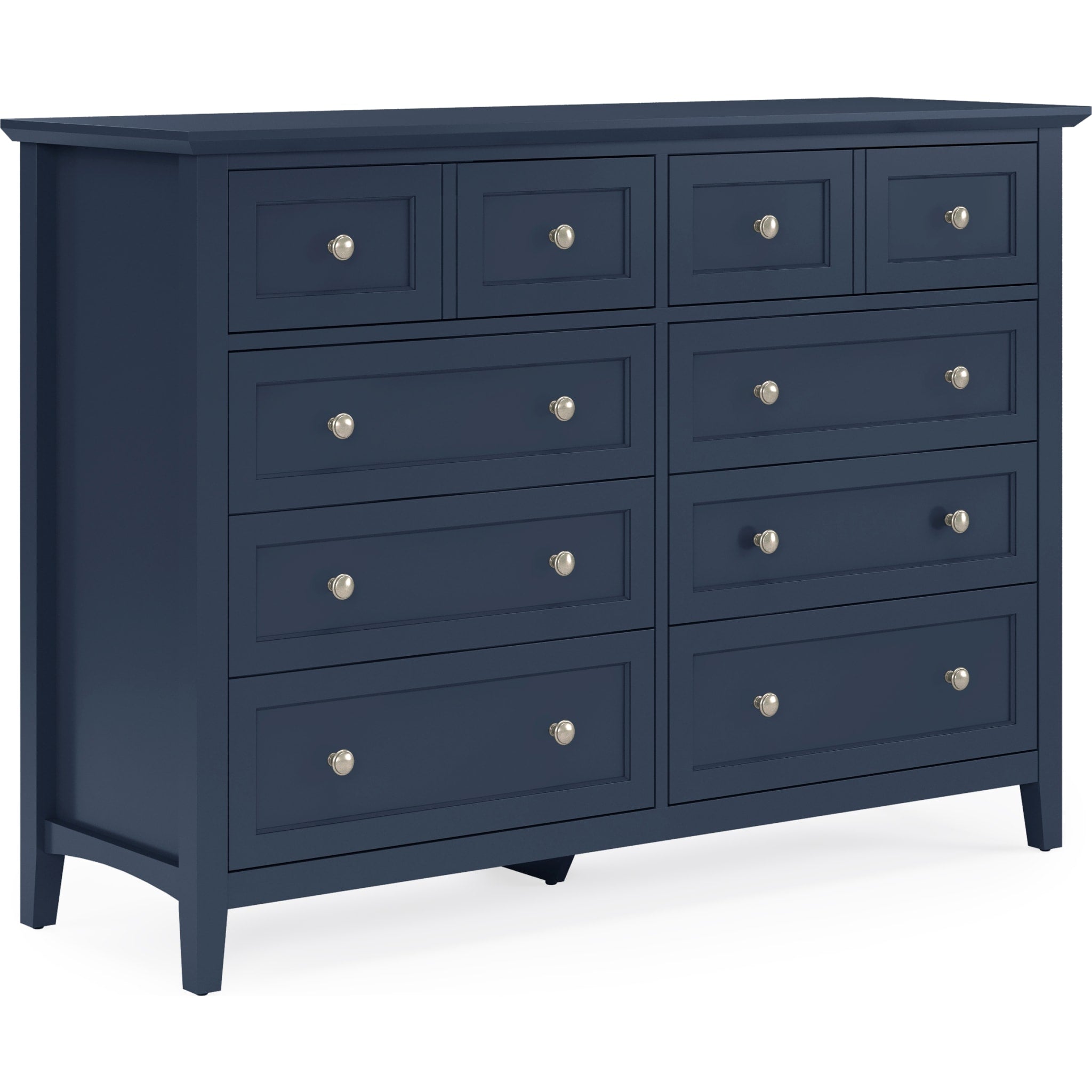 Grace Eight Drawer Dresser in Blueberry (2024)