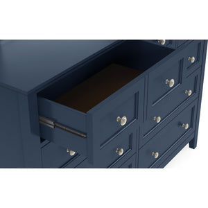 Grace Eight Drawer Dresser in Blueberry (2024)