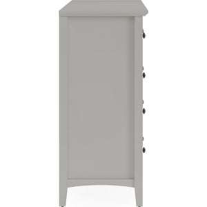 Grace Eight Drawer Dresser in Elephant Gray (2024)