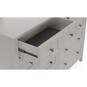 Grace Eight Drawer Dresser in Elephant Gray (2024)