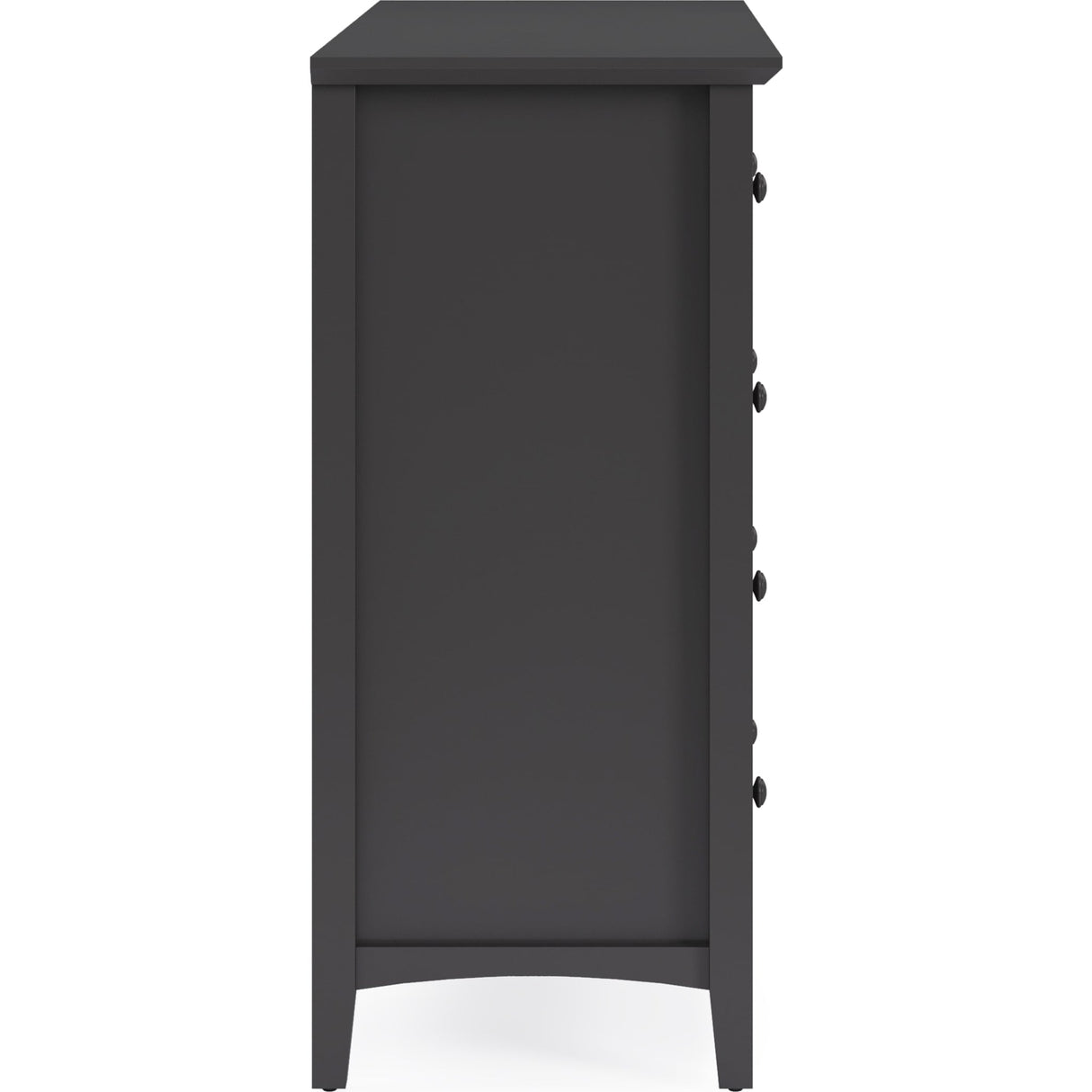 Grace Eight Drawer Dresser in Raven Black (2024)