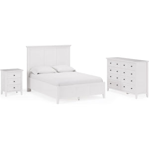 Grace Eight Drawer Dresser in Snowfall White (2024)